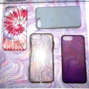 Set of iphone 7/8 plus cases